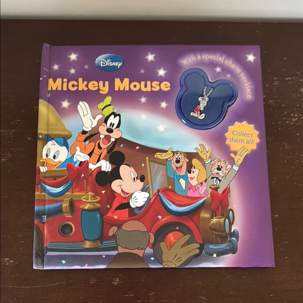 Disney | Mickey Mouse Book with Charm Necklace